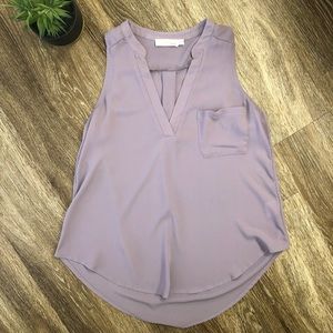 Lush Purple Blouse Tank Top Size XS